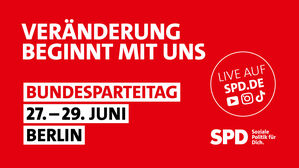 Ankündigung Bundesparteitag 2025